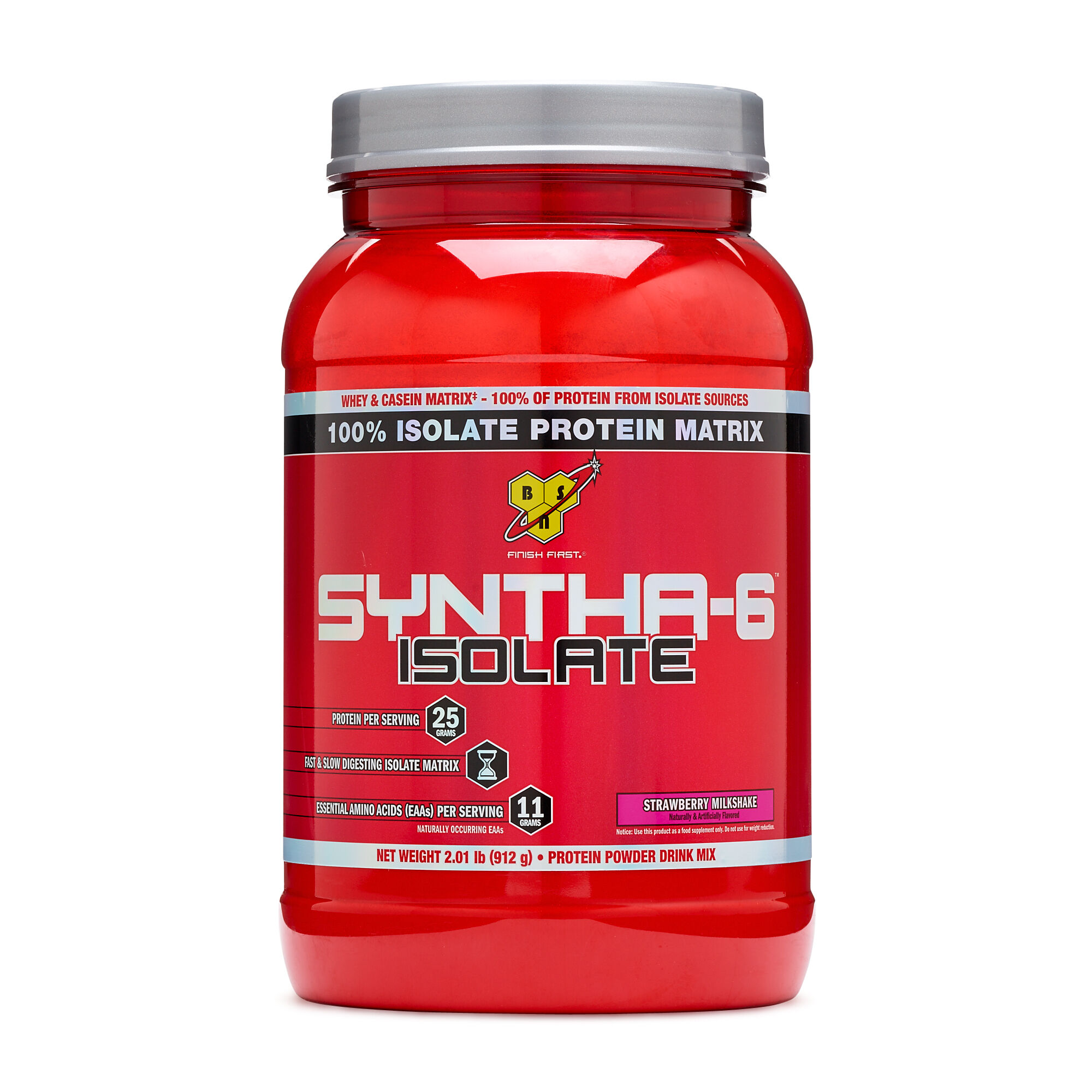 Протеин BSN Syntha-6 Isolate, 912 г, strawberry milkshake