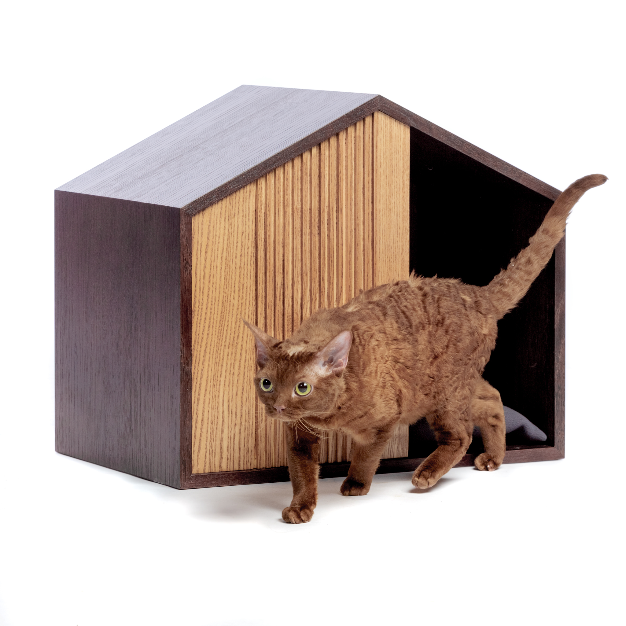 

Домик для кошек и собак Pettel EFFECT HOUSE, черный, 53x35x42см, EFFECT HOUSE