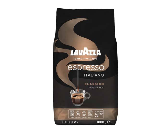 Кофе Lavazza espresso натуральный жареный в зернах 1 кг