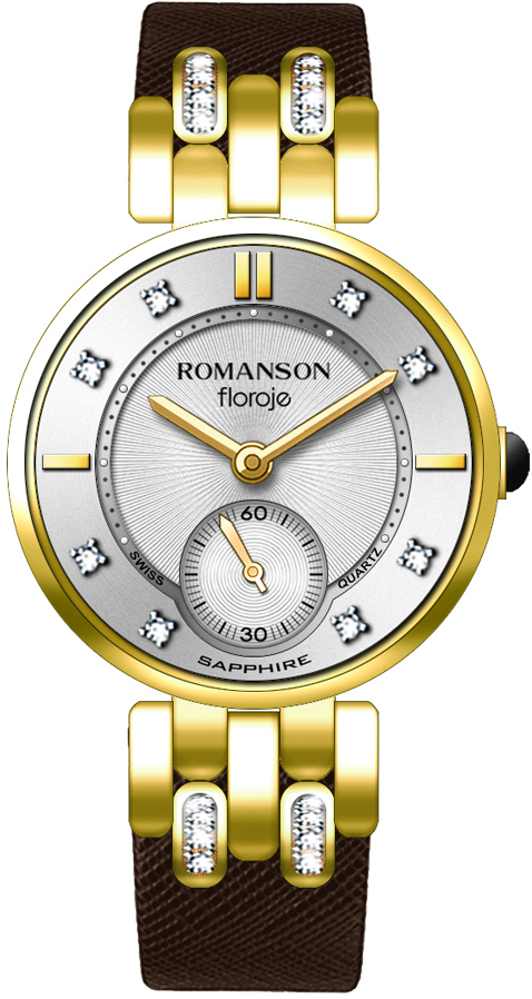 фото Наручные часы кварцевые женские romanson rl9a10qlg