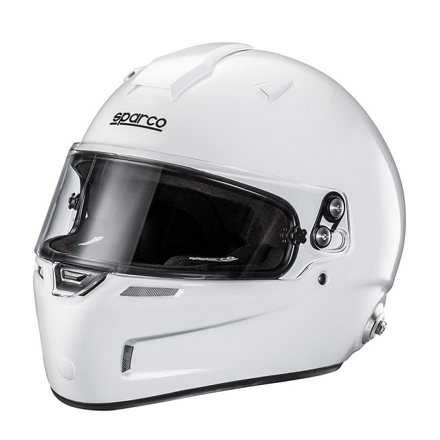 

Шлем для автоспорта AIR PRO RF-5W закрытый, FIA, HANS, белый, р-р L (60) Sparco 0033454L