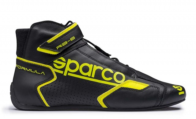 фото Обувь для автоспорта (fia) formula rb-8.1, чёрный/жёлтый, 40 sparco 00125140nrgf