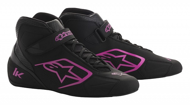 фото Ботинки для картинга tech 1-k, чёрный/фиолетовый, р-р 43 (10) alpinestars 2712018_1039_10
