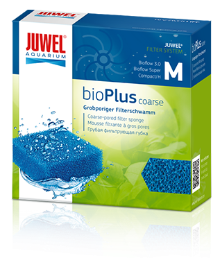 Губка для внутреннего фильтра Juwel Bio Plus Coarse M для Compact/Bioflow поролон, 30 г