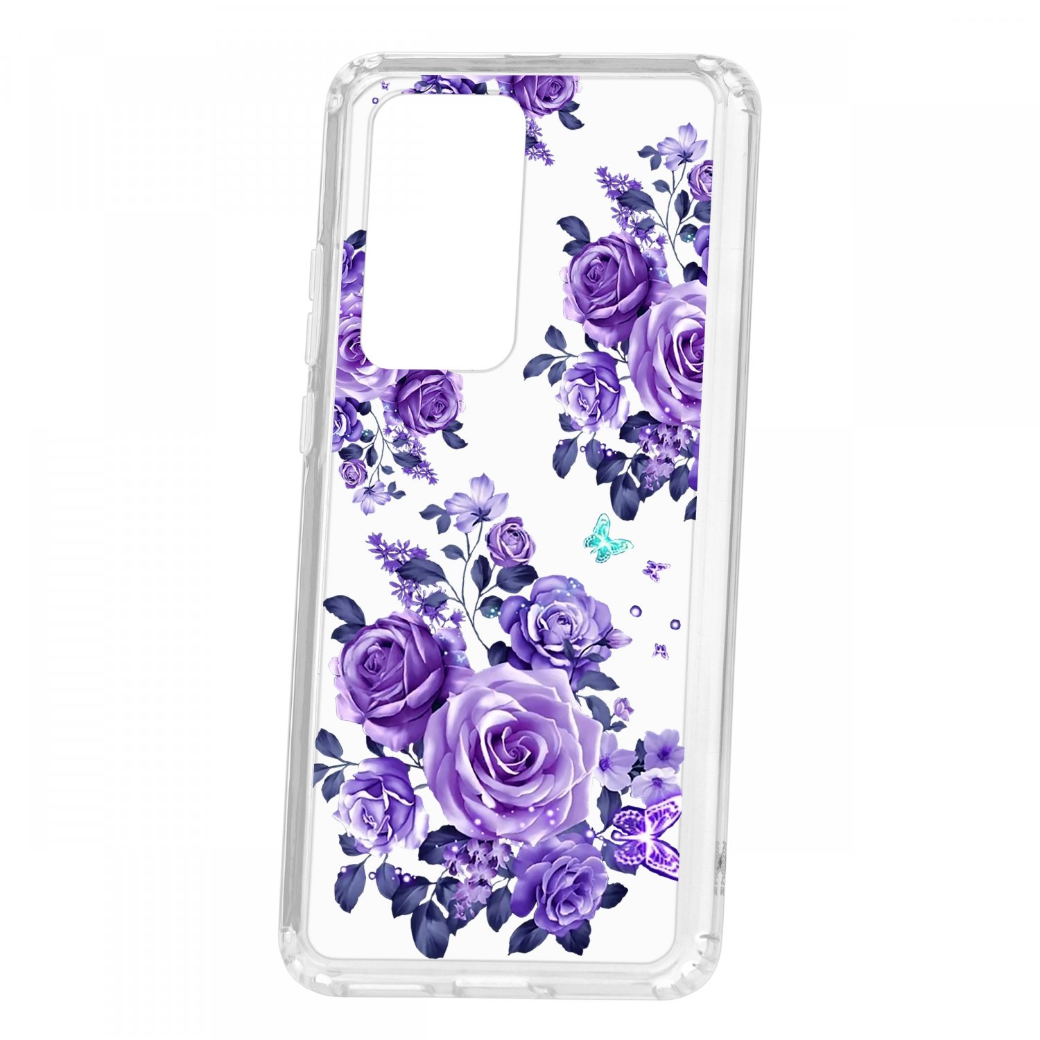 фото Чехол для huawei p40 pro кruче print roses