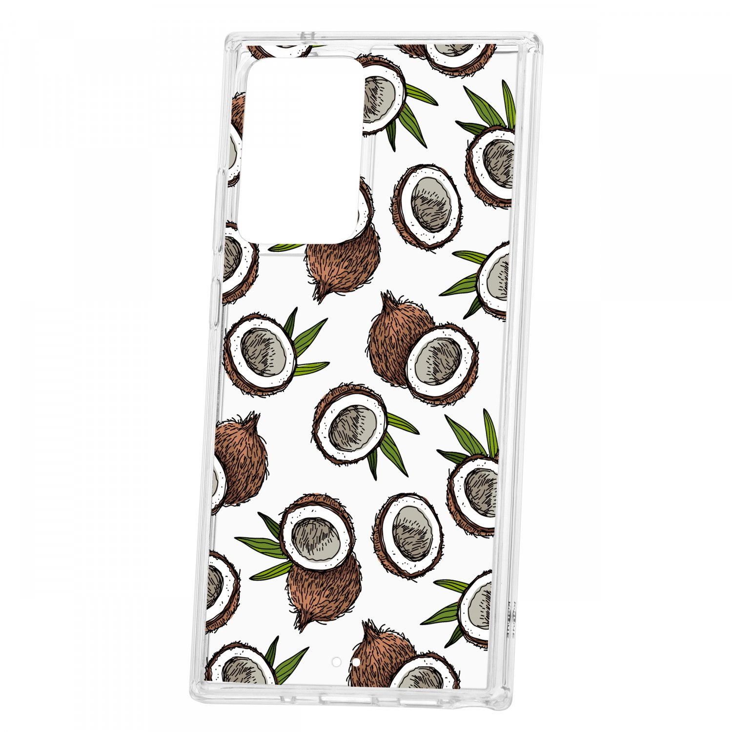 Чехол для Samsung Galaxy Note 20 Ultra КRUЧЕ Print Кокосы