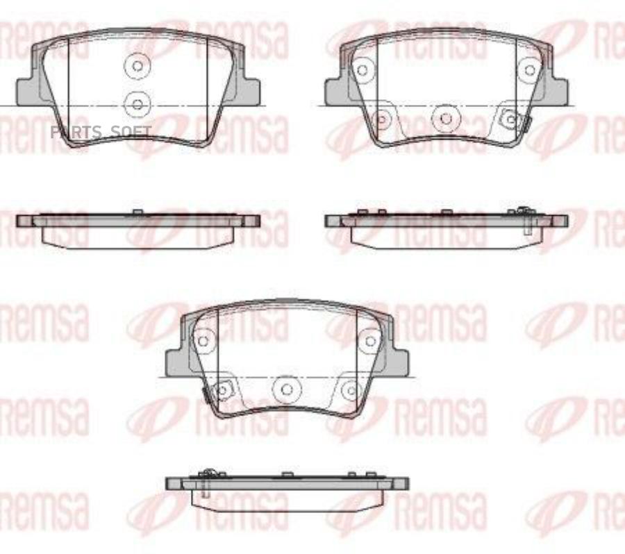 

Колодки Тормозные Дисковые Задн Volvo Polestar 1 19>