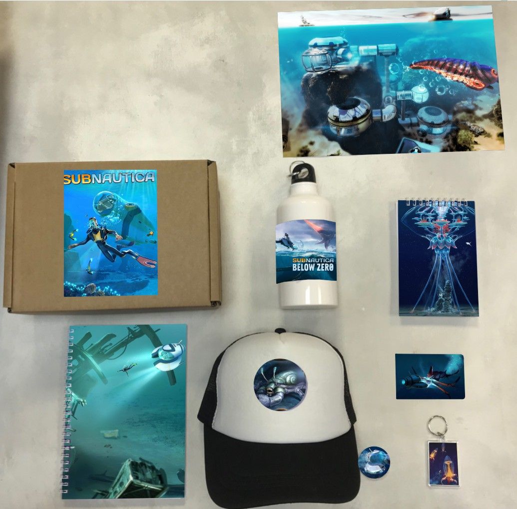 

Бокс с подарком Mewni-Shop Subnautica, Сабнатика - 0007, 080523-7, 8 предметов