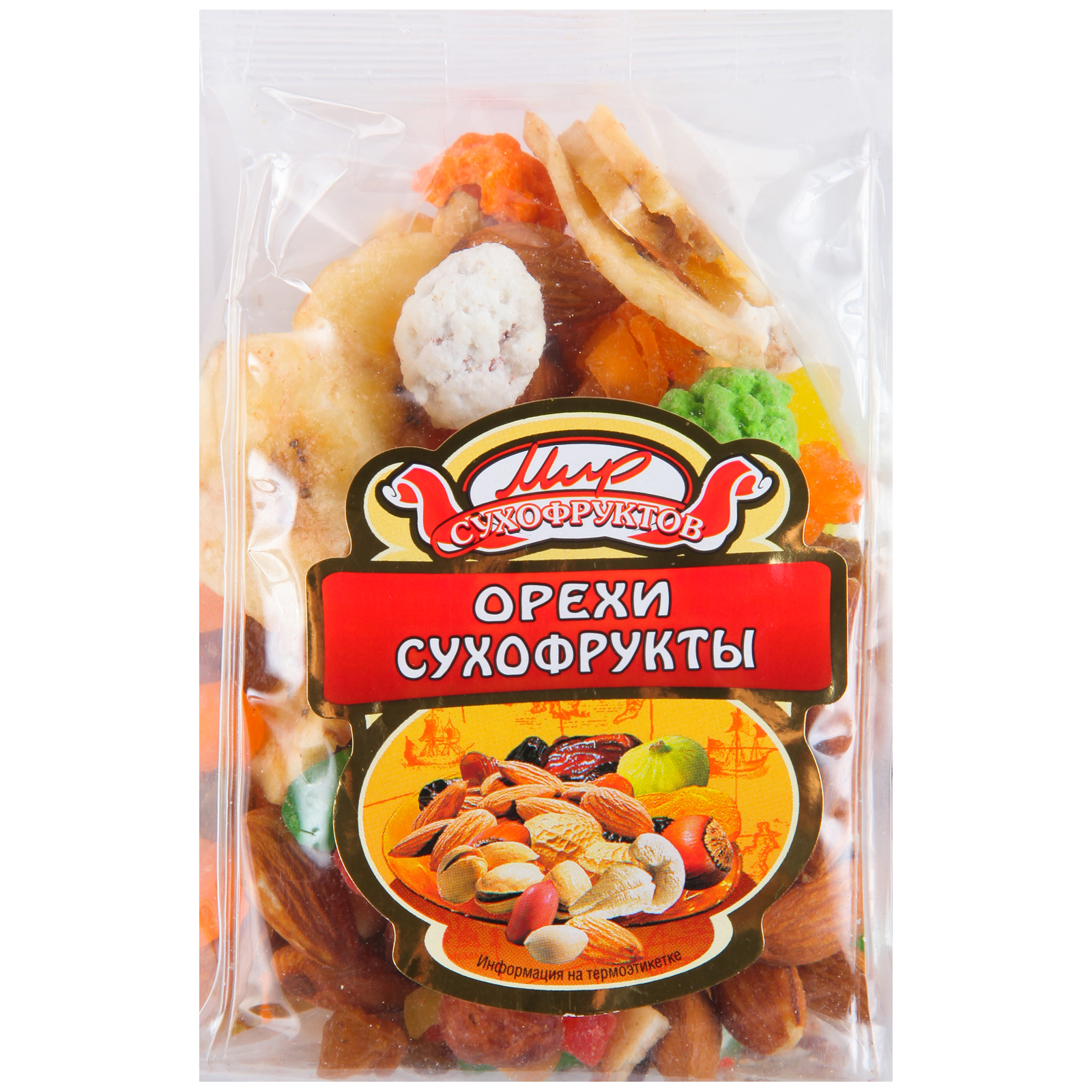 

Смесь Мир сухофруктов Коктейль орехово-фруктовая