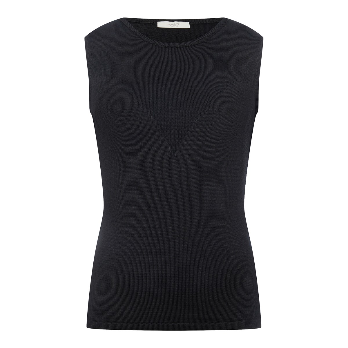 

Блуза женская Look7 50665 черная M/L, Черный, 50665
