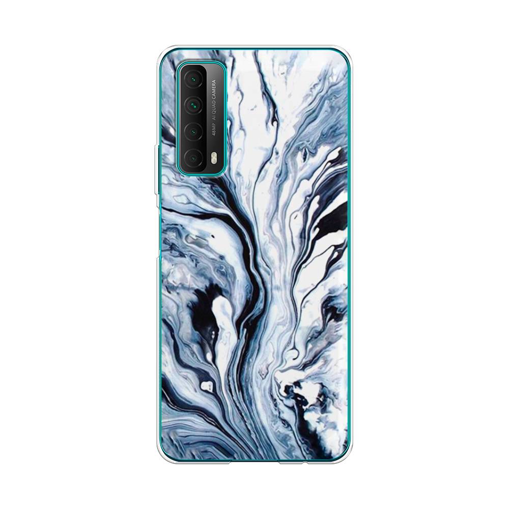 

Чехол Awog на Huawei P Smart 2021 "Голубой минерал мрамор", Разноцветный, 6104750-3