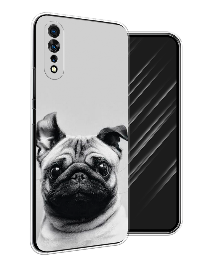 

Чехол Awog на Vivo iQOO Neo/V17 Neo "Ушастый мопс", Разноцветный, 262050-1