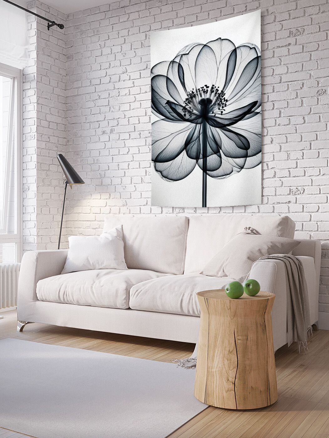 

Фотопанно JoyArty Эскиз цветка 150х200, tp_sd2721_150x200