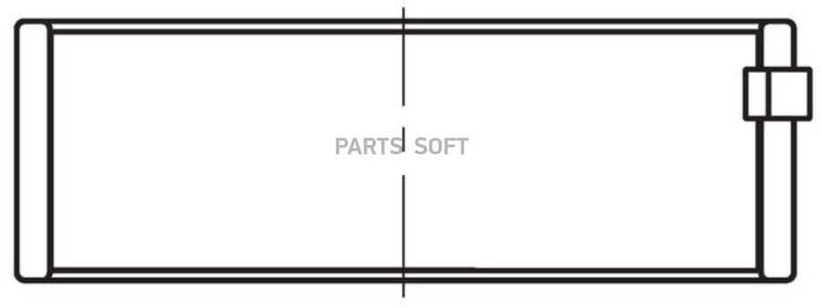 Вкладыши Шатунные Пара 51 02410 6690 Mahle/Knecht арт. 227PL21858000