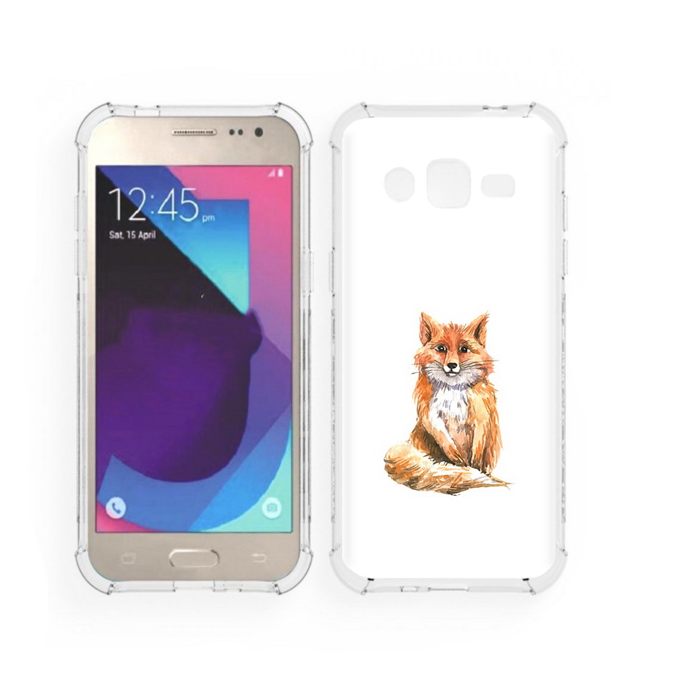 

Чехол MyPads Tocco для Samsung Galaxy J2 детская лиса (PT226924.572.320), Прозрачный, Tocco