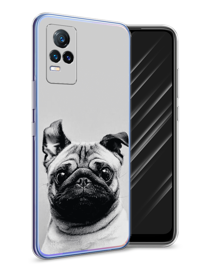 

Чехол Awog на Vivo V21e 4G "Ушастый мопс", Разноцветный, 264550-1