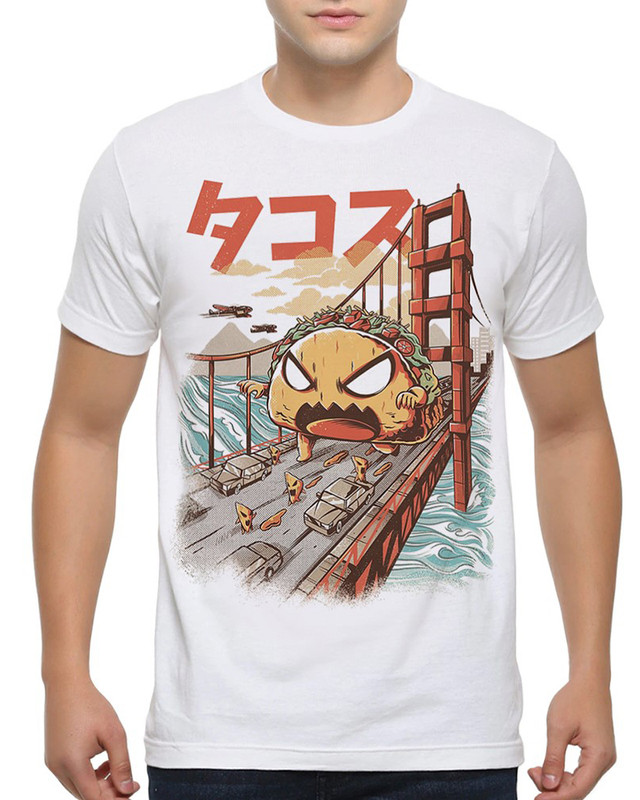 

Футболка мужская Dream Shirts Тако Атакует белая XL, "Тако Атакует"