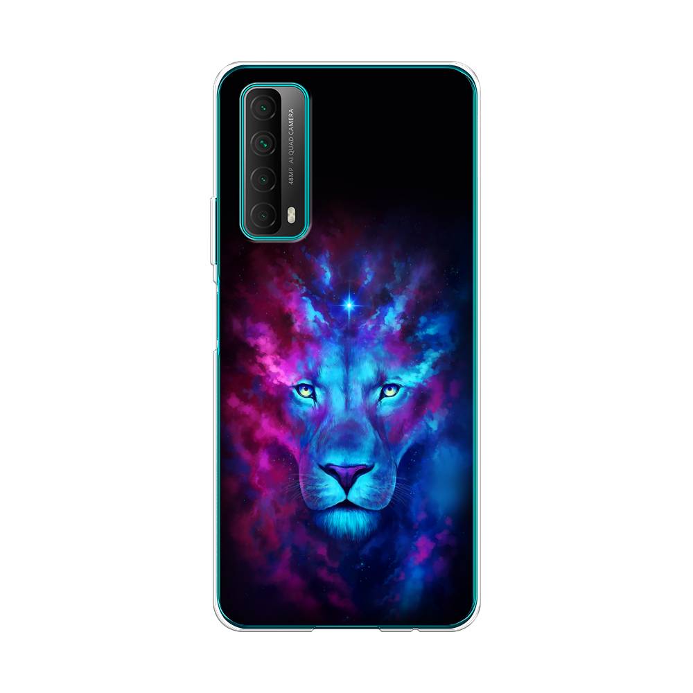 

Чехол Awog на Huawei P Smart 2021 "Космический лев", Разноцветный, 6104750-1