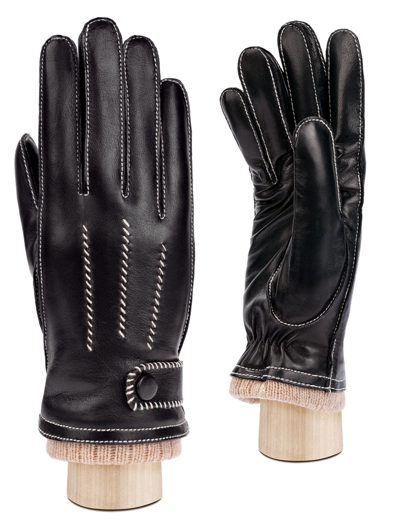 

Перчатки мужские Eleganzza OS01750 черные 8, Черный, OS01750
