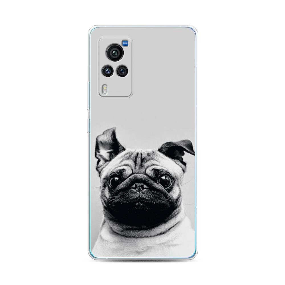 

Чехол Awog на Vivo X60 Pro "Ушастый мопс", Разноцветный, 263850-1