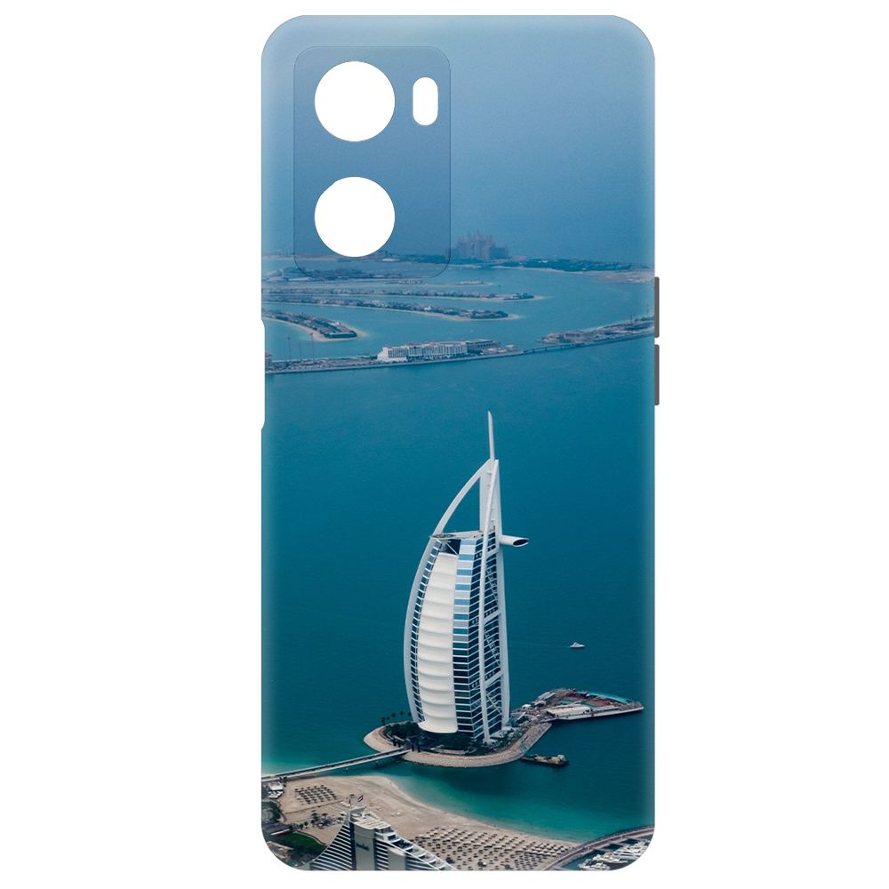 

Чехол-накладка Krutoff Soft Case ОАЭ, Бурдж-эль-Араб для Oppo A57s черный