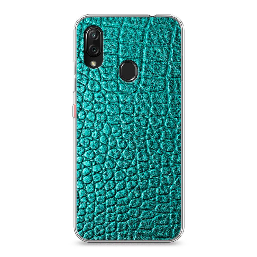 

Чехол Awog на ZTE Blade V10 Vita / ЗТЕ Блэйд V10 Vita "Бирюзовая змея", 132650-3
