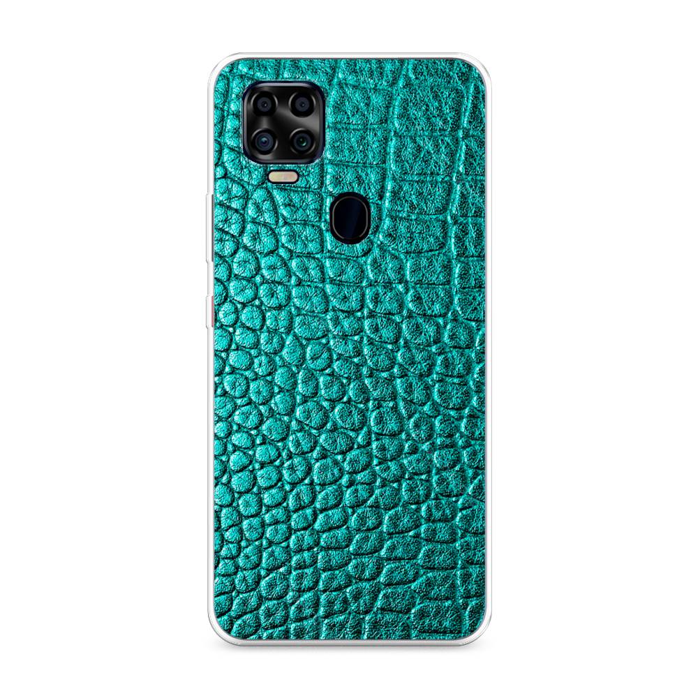 

Чехол Awog на ZTE Blade V2020 4G / ЗТЕ Блэйд V2020 4G "Бирюзовая змея", 134350-3