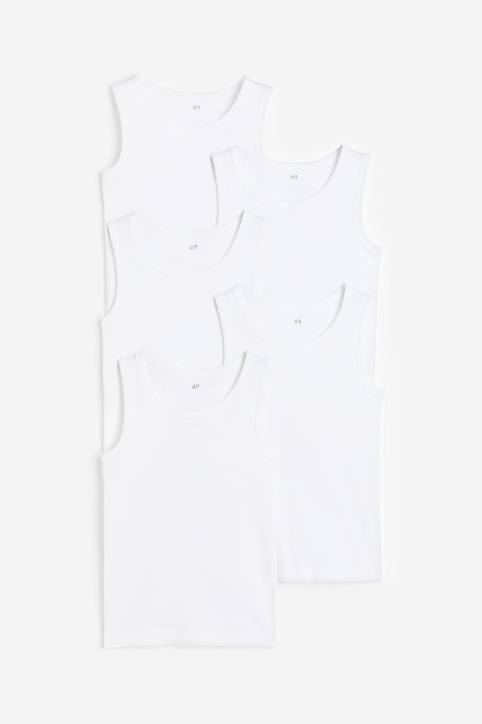 

Майка бельевая детская 5 штуки H&M 068689500, белый, 98 (доставка из-за рубежа), 068689500