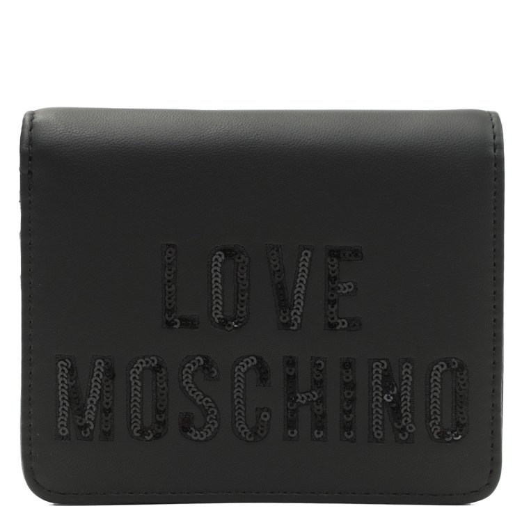 

Портмоне женское Love Moschino JC5636PP SS24 черное, Черный, JC5636PP SS24