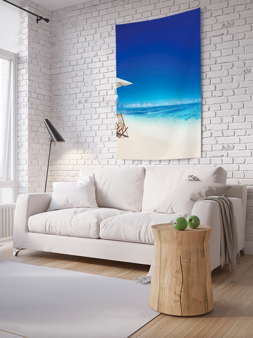 

Вертикальное фотопанно на стену JoyArty Посидим у моря 150x200 см, Посидим у моря