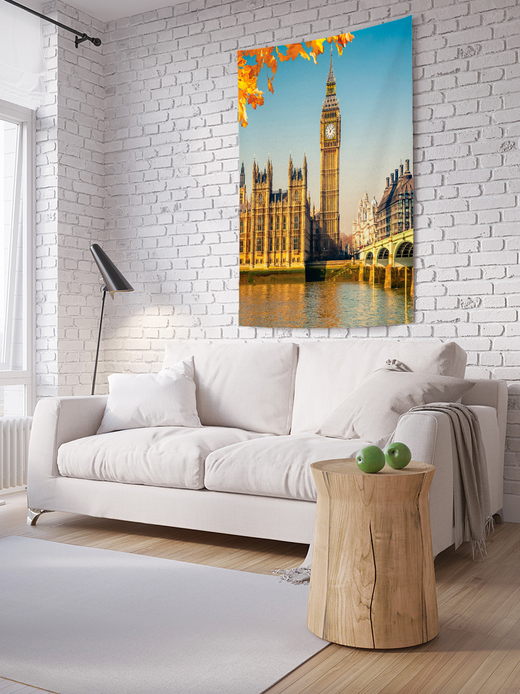 

Вертикальное фотопанно на стену JoyArty Величие биг бена 150x200 см, Величие биг бена
