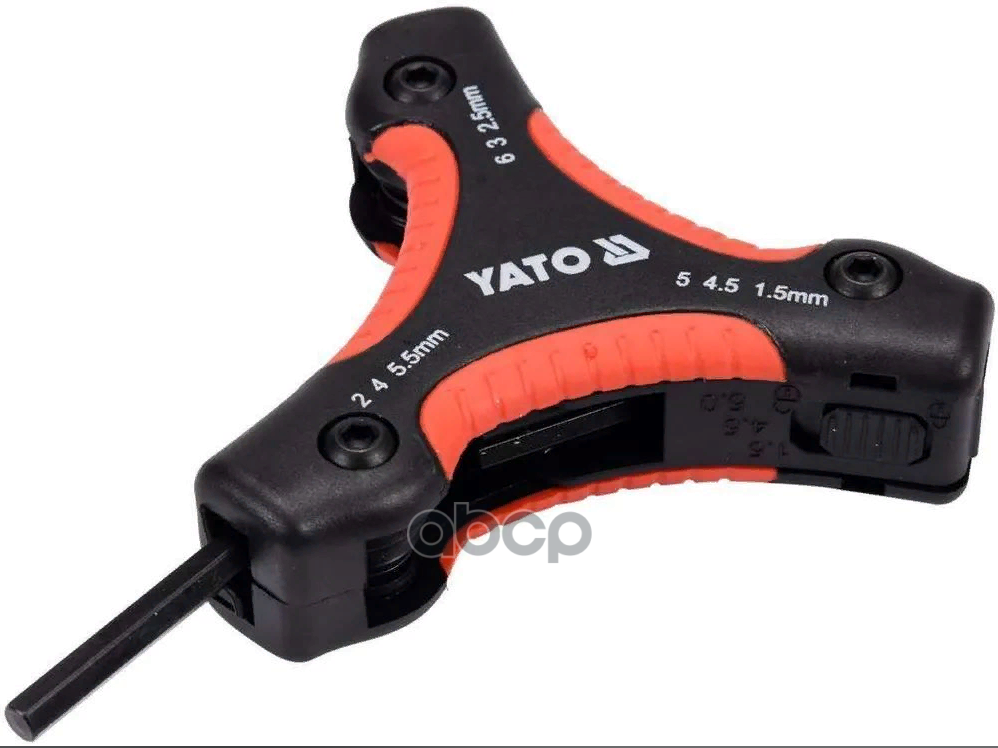 YATO Набор ключей торцевых Yручка HEX TORX 3шт 1шт 1983₽