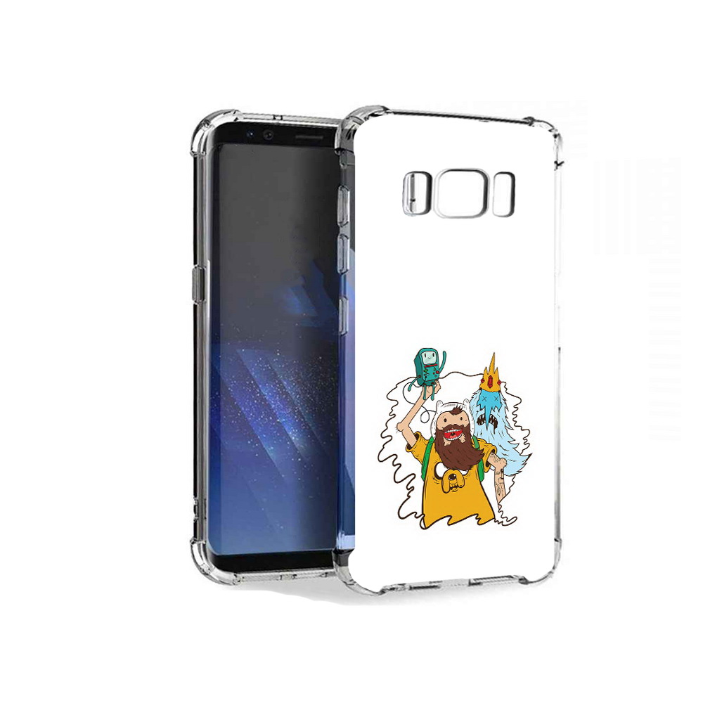 

Чехол MyPads Tocco для Samsung Galaxy S8+ время приключений старый Финн, Tocco