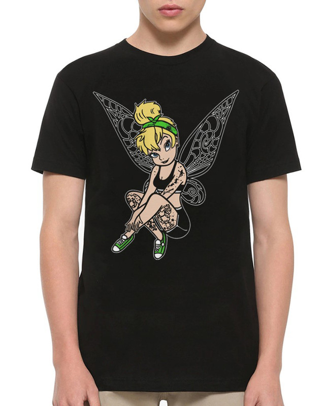 

Футболка мужская Dream Shirts Рок Тинкер Белл Питер Пэн черная XL, "Рок Тинкер Белл Питер Пэн"