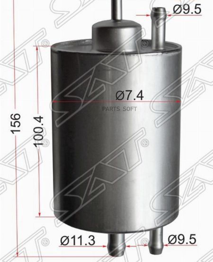 

SAT Фильтр топливный MERCEDES W202/W203/W210/W220/W463/CL203/C208/C209/R129/R230/R170