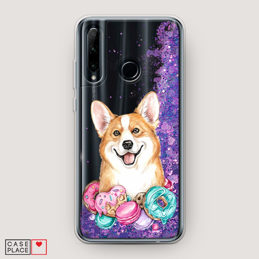

Чехол Awog на Honor 10i "Корги и сладости", Разноцветный, 68892-1