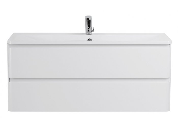 

Тумба с раковиной BelBagno Albano 120 Bianco Lucido, Белый, Albano