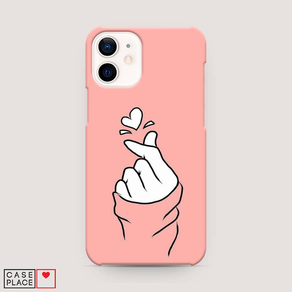 

Пластиковый чехол "Любовь-щелк" на Apple iPhone 12 mini, 12620-5