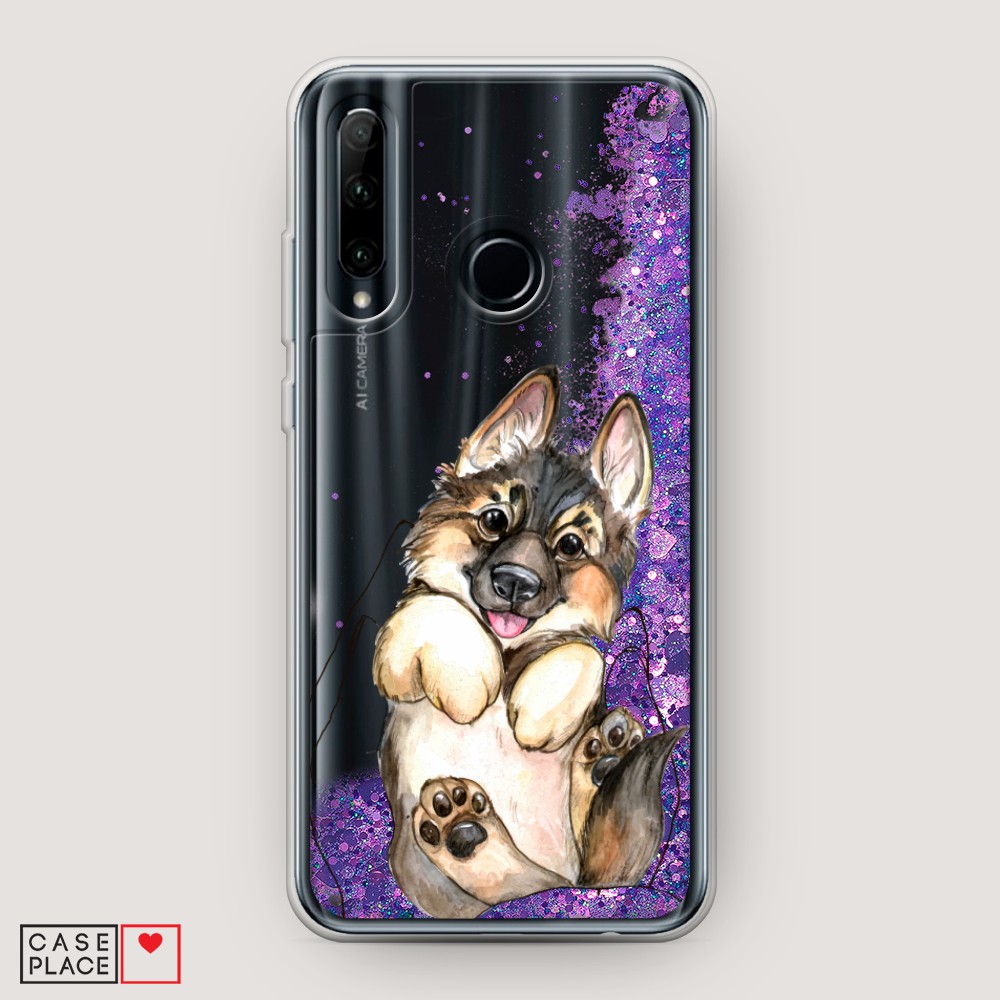 

Чехол Awog на Honor 10i "Овчарка в ладошках", Разноцветный, 68892-1