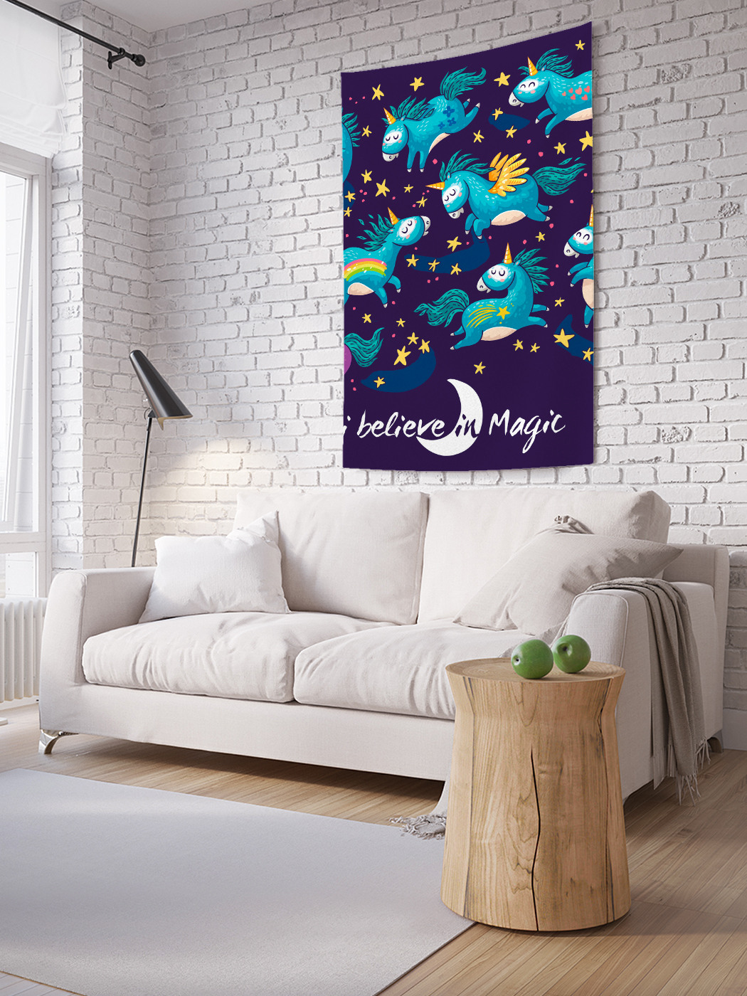 

Вертикальное фотопанно на стену JoyArty Я верю в магию 150x200 см, Я верю в магию