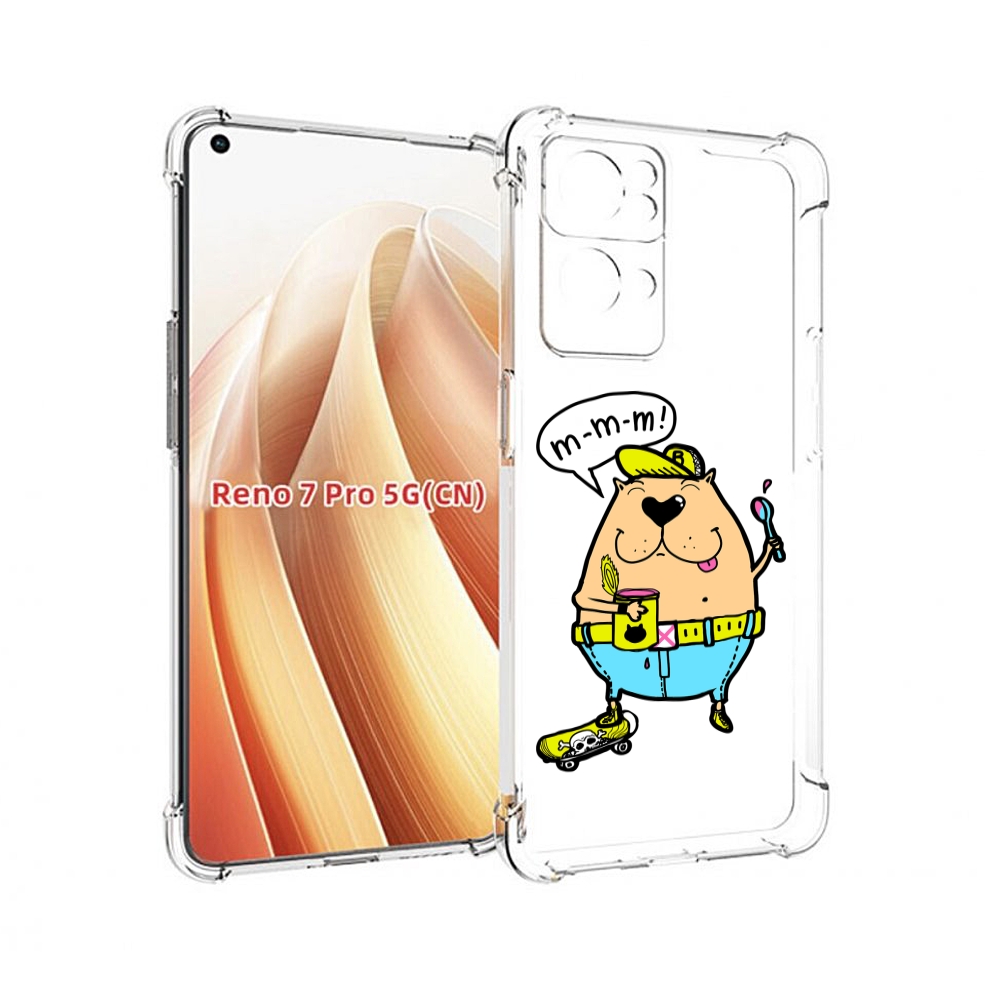 

Чехол MyPads Бобр для OPPO Reno7 Pro 5G, Прозрачный, Tocco