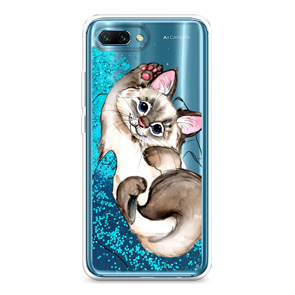 

Чехол Awog на Honor 10 "Котенок в ладошках", Разноцветный, 65393-1