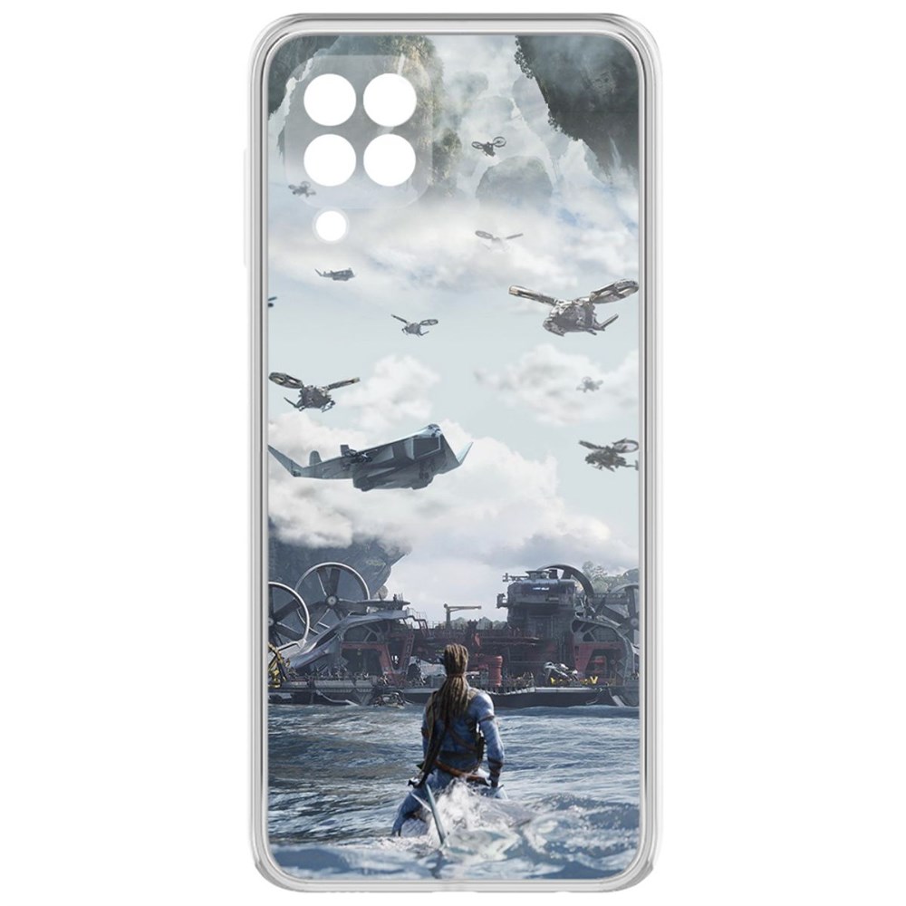 

Чехол-накладка кейс Аватар - Битва с RDA для Samsung Galaxy M32 (M325)