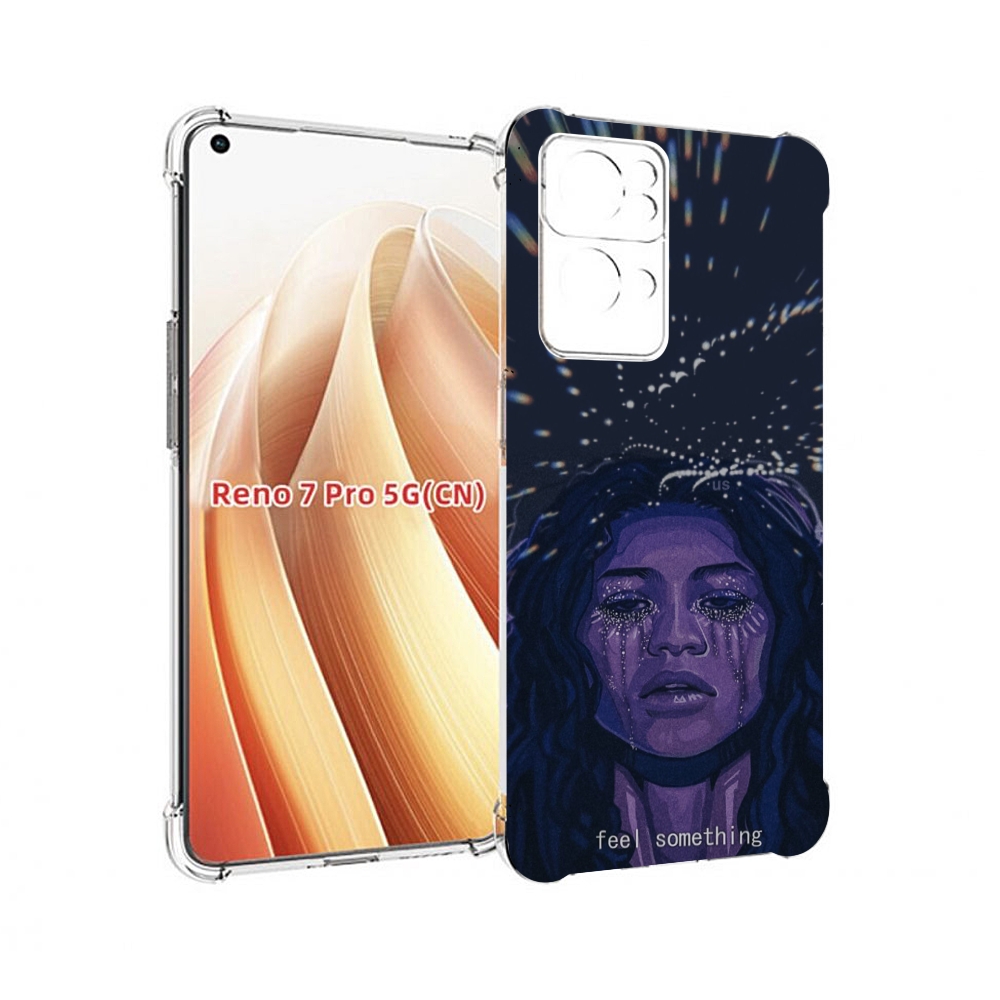 

Чехол MyPads чувствую себя непонятно женский для OPPO Reno7 Pro 5G, Прозрачный, Tocco