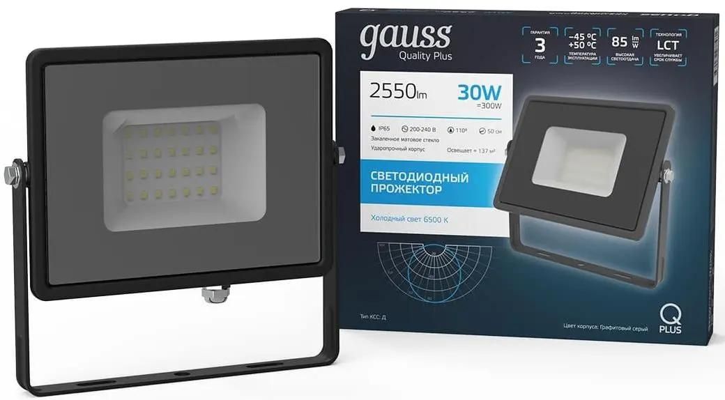 

Прожектор уличный GAUSS 690511330, 30Вт