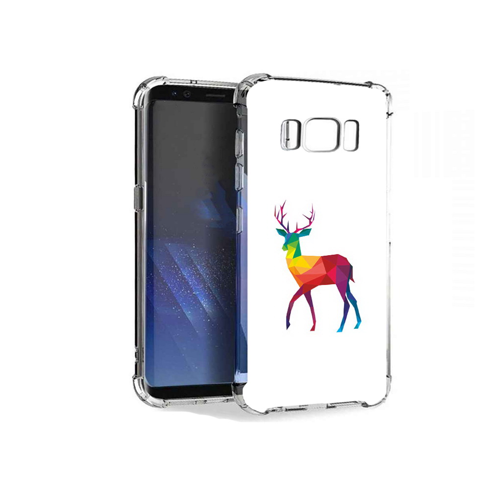 

Чехол MyPads Tocco для Samsung Galaxy S8+ геометрический олень, Tocco