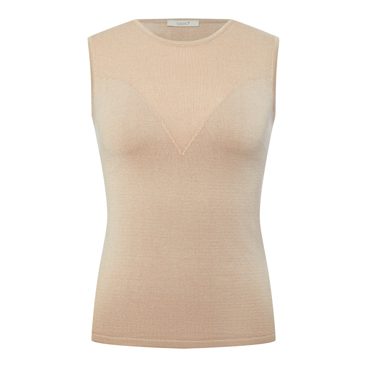 

Блуза женская Look7 50666 бежевая M/L, Бежевый, 50666