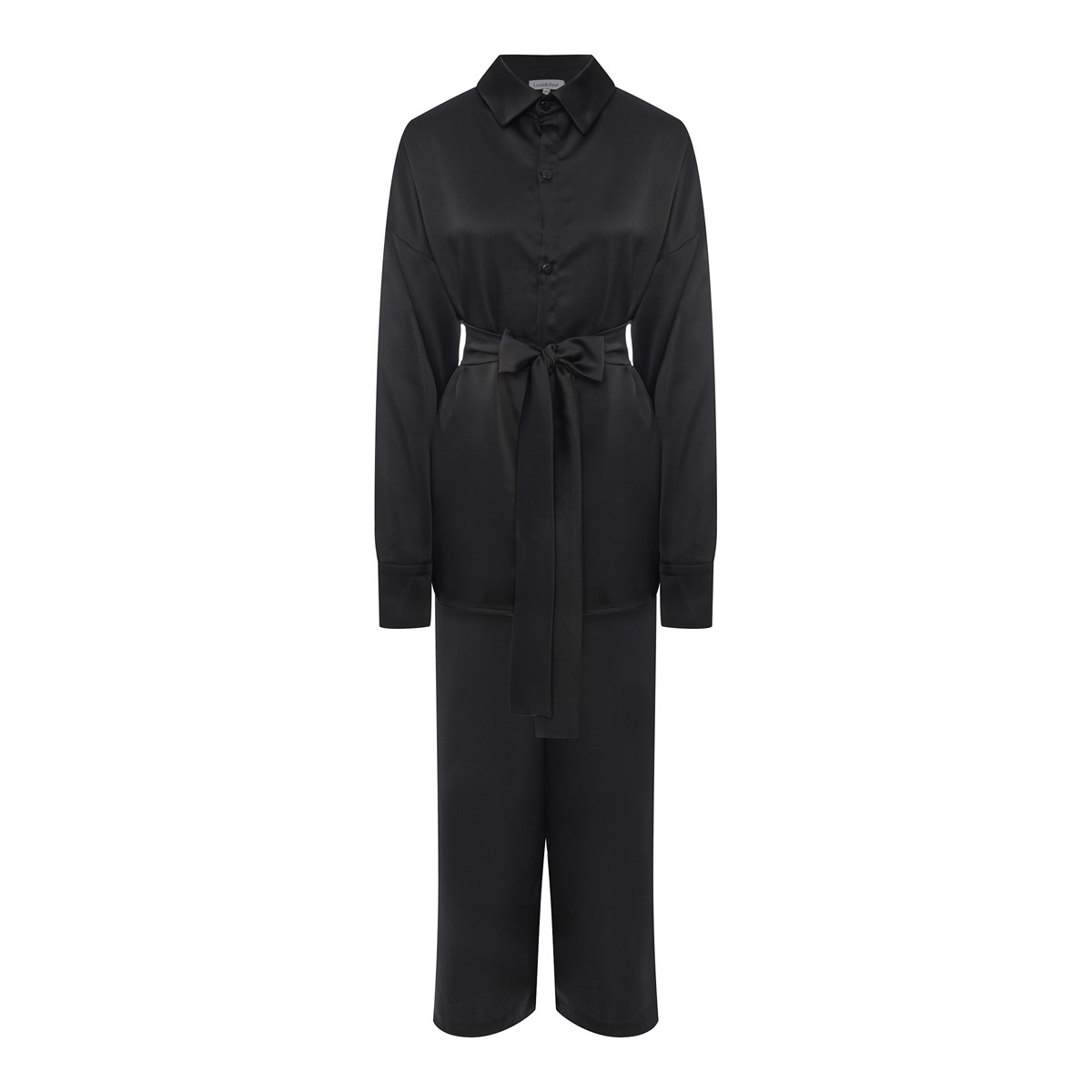 

Пижама женская Look&Feel 50668 черная XS/S, Черный, 50668