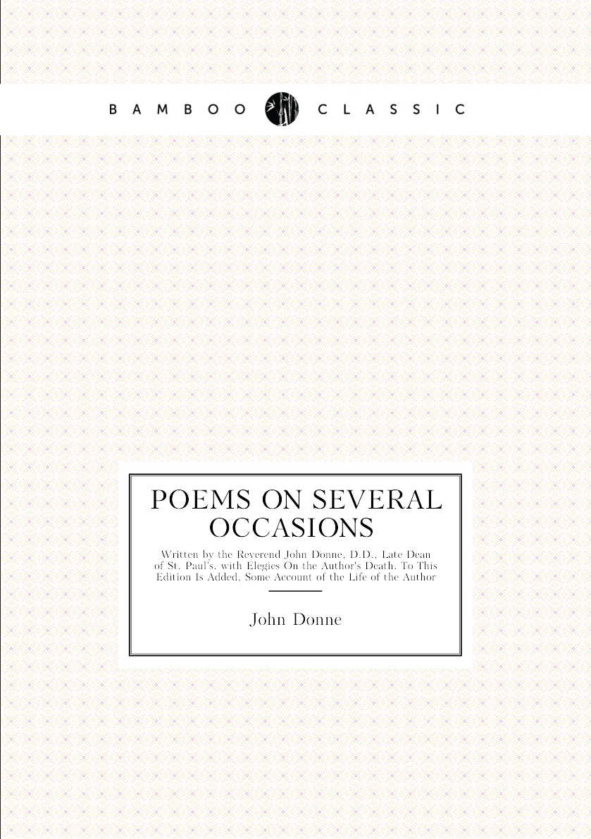 

Poems On Several Occasions