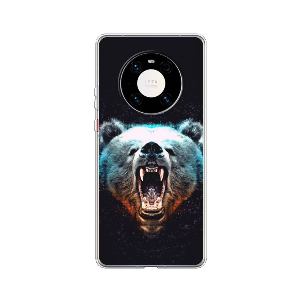 

Чехол Awog на Huawei Mate 40 Pro "Медведь", Коричневый;голубой;черный, 6104450-2
